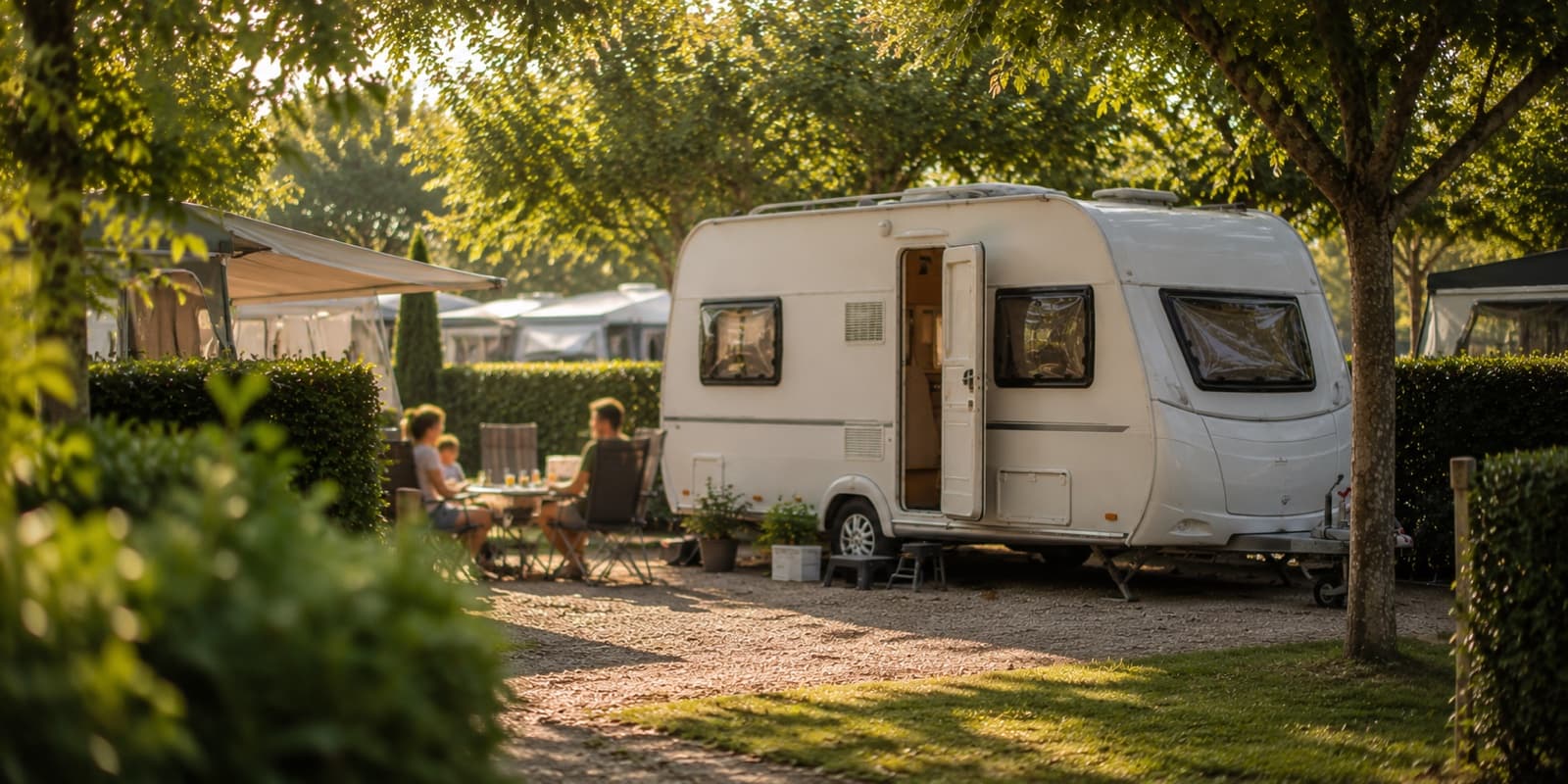 Camping de temporada en España